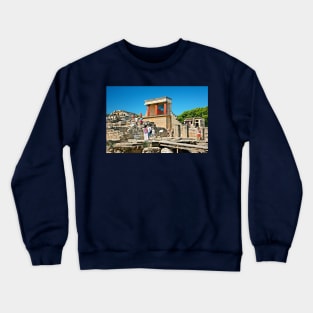 The Minoan Palace of Knossos Crewneck Sweatshirt